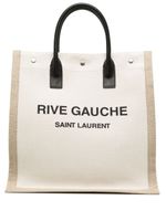 Saint Laurent sac cabas Rive Gauche North/South - Tons neutres - thumbnail