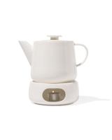 HEMA Theelichthouder Ø15.5cm Chicago new bone wit (wit) HEMA Theelichthouder Ø15.5cm Chicago new bone wit (wit)