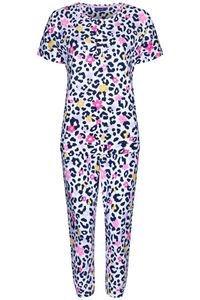 Panterprint pyjama duurzaam katoen