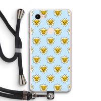 Leeuwenkoppen: Pixel 3 XL Transparant Hoesje met koord