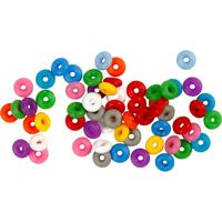 Creativ Company Stop ringen, diverse kleuren, 48 stuk/ 1 doos Creativ Company Stop ringen, diverse kleuren, 48 stuk/ 1 doos