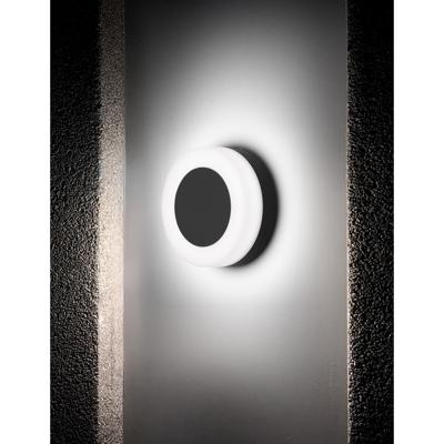 Lyora Ronde wandlampTune zwart - 9529713