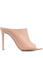 Gianvito Rossi mules Nova 105 mm - Tons neutres