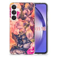 Samsung Galaxy A55 TPU Case Bosje Bloemen