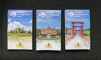 Wandelknooppuntenkaart - Wandelkaart Groningen provincie west - midden - oost (3 kaarten) | Reisboekwinkel de Zwerver - thumbnail