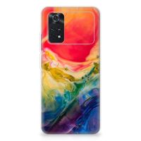 Hoesje maken Xiaomi Poco M4 Pro 4G Watercolor Dark - thumbnail