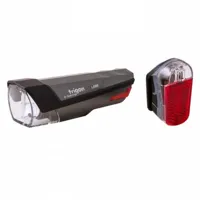 Verlichtingset Spanninga Trigon 25 + Pyro - USB oplaadbaar