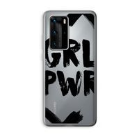 Girl Power #2: Huawei P40 Pro Transparant Hoesje