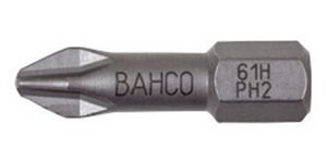 Bahco 10xbits ph1 25mm 1/4" extrahar | 61H/PH1