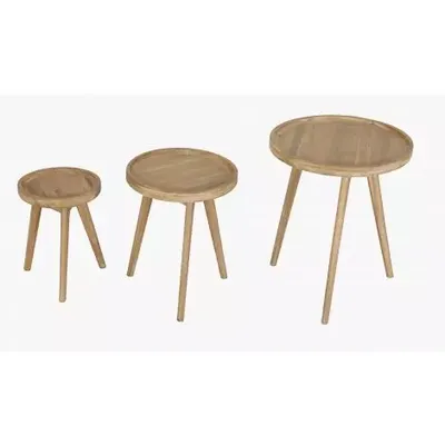 Bijzettafeltjes San José set van 3