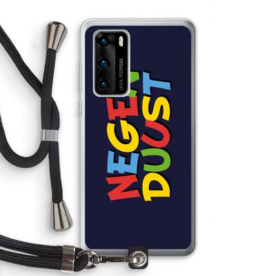 90's One: Huawei P40 Transparant Hoesje met koord