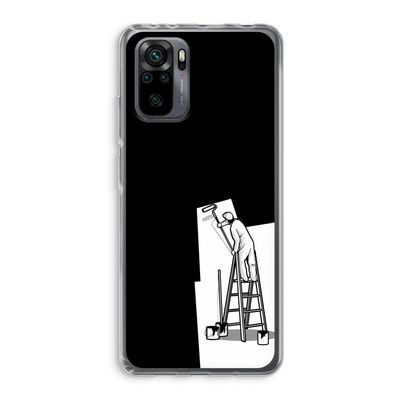 Musketon Painter: Xiaomi Redmi Note 10 Pro Transparant Hoesje