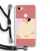 Cosy: Pixel 3 XL Transparant Hoesje met koord