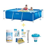 Intex Zwembad - Frame Pool - 220 x 150 x 60 cm - Inclusief WAYS Onderhoudspakket - thumbnail