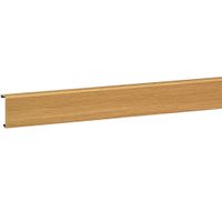 Kabelgoot Plint Kanaal met deksel 20 x 80 mm Eiken 2 meter - thumbnail