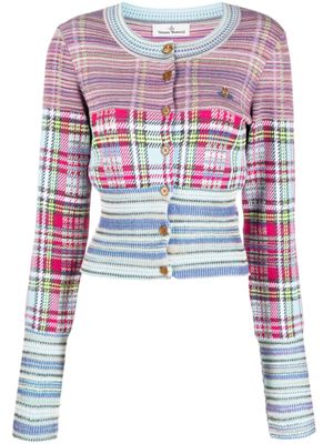 Vivienne Westwood Button-up trui - Blauw