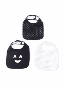 Emporio Armani Kids lot de bavoirs à logo imprimé - Blanc