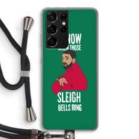 Sleigh Bells Ring: Samsung Galaxy S21 Ultra Transparant Hoesje met koord