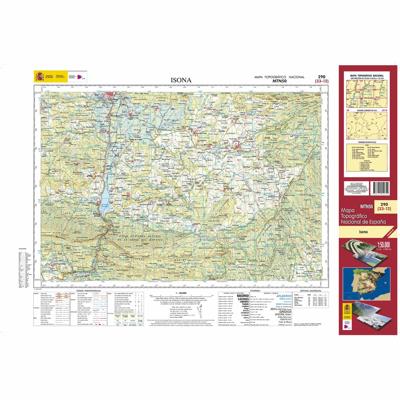 Topografische kaart 290 MT50 Isona | CNIG - Instituto Geográfico Nacional1