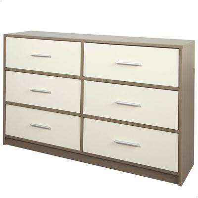 Ladekast Max Home Wit Grijs Modern 114 x 70 x 30 cm