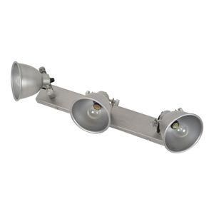 Urban Interiors Stoere spot 'Industrial' 3-lichts, kleur Antique Zink