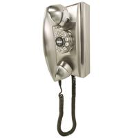 Crosley 302 Wandtelefoon - Geborsteld Chroom