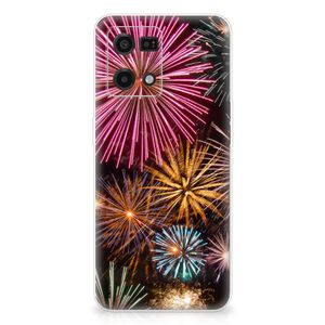 OPPO Reno7 4G Silicone Back Cover Vuurwerk