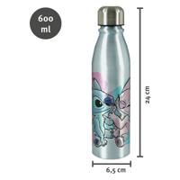 Undercover Drinkfles stitch aluminium, 600ml