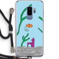 Aquarium: Samsung Galaxy S9 Plus Transparant Hoesje met koord