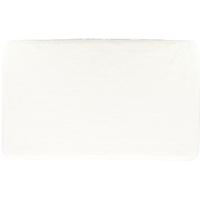 tendance Badmat Aquarius - microfiber - hoogpolig - wit - 45 x 75 cm - badkamer - antislip