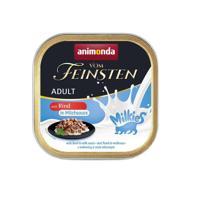 ANIMONDA Vom Feinsten Adult Milkies Beef - nat kattenvoer - 100g
