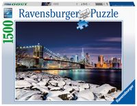 Ravensburger puzzel 1500 stukjes winter in New York