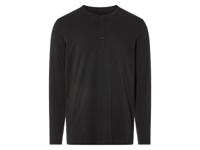 LIVERGY Heren shirt (S, Zwart)
