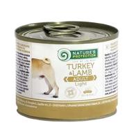 NATURE'S PROTECTION Adult Light Kalkoen en Lam - natvoer voor honden - 200 g