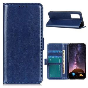 Samsung Galaxy A52 5G, Galaxy A52s Portemonnee Hoesje met Magnetische Sluiting - Blauw