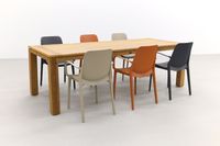 Scab Ginevra terracotta/taupe/antraciet / Rome brown 240 cm. tuinset - 7-delig