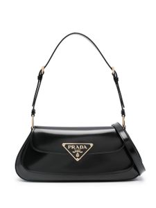 Prada sac porté épaule Cleo - Noir