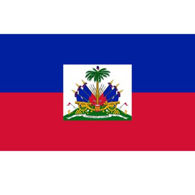 Vlag Haiti - 90 x 150 cm - landen thema - supporter/fan decoratie artikelen
