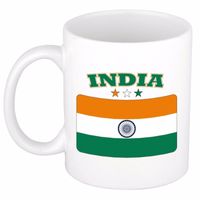 Mok / beker Indiase vlag 300 ml - thumbnail