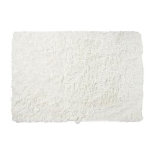 Vloerkleed fluffy - wit - 120x180 cm