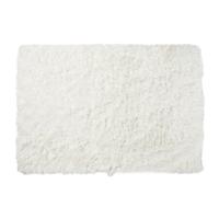 Vloerkleed fluffy - wit - 120x180 cm