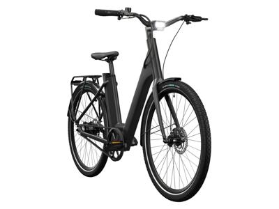 CRIVIT Urban elektrische fiets 3.0 Y riemaandrijving (All Black)