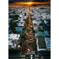 Ravensburger Puzzel San Francisco Lombard Street 1000 Stukjes