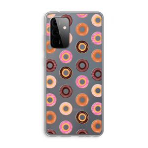 Donuts: Samsung Galaxy A72 Transparant Hoesje