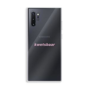 kwetsbaar: Samsung Galaxy Note 10 Plus Transparant Hoesje