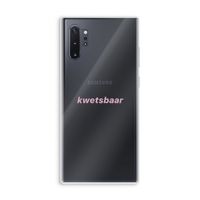 kwetsbaar: Samsung Galaxy Note 10 Plus Transparant Hoesje kwetsbaar: Samsung Galaxy Note 10 Plus Transparant Hoesje