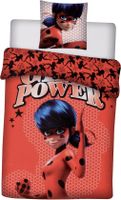 Miraculous Dekbedovertrek Girl Power 140 x 200 cm + 63 x 63 cm - Polyester - thumbnail