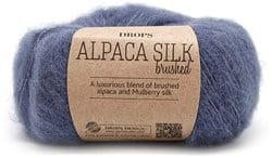 Drops Brushed Alpaca Silk Uni Colour 013 Denimblauw