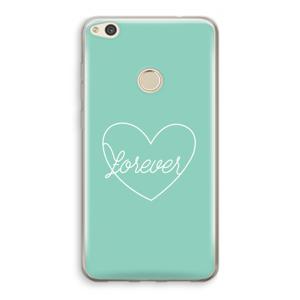 Forever heart pastel: Huawei Ascend P8 Lite (2017) Transparant Hoesje