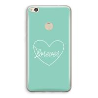Forever heart pastel: Huawei Ascend P8 Lite (2017) Transparant Hoesje